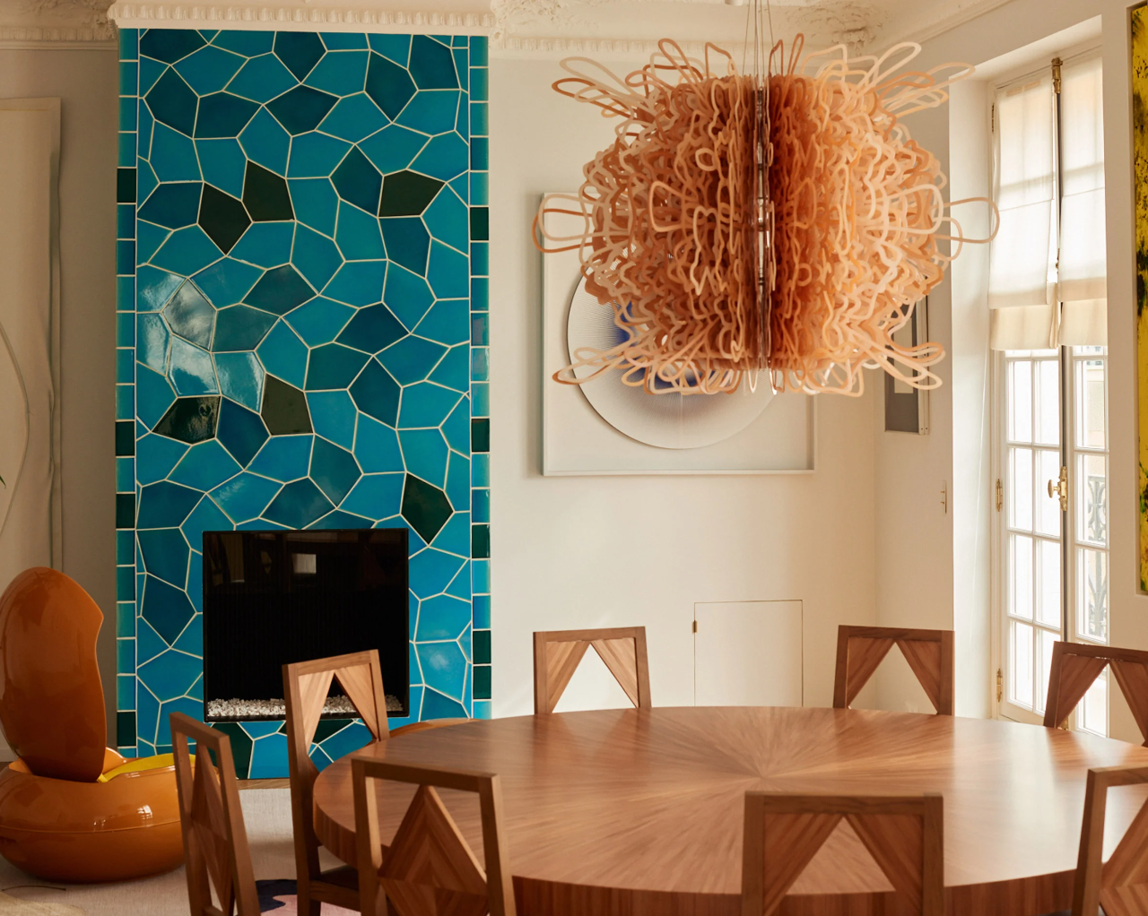 收藏家的别墅设计丨法国巴黎丨HauvetteMadani 室内设计工作室-22