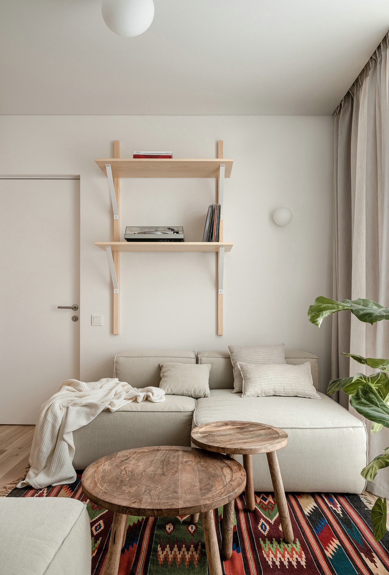 乌克兰基辅 55㎡小空间公寓设计-5