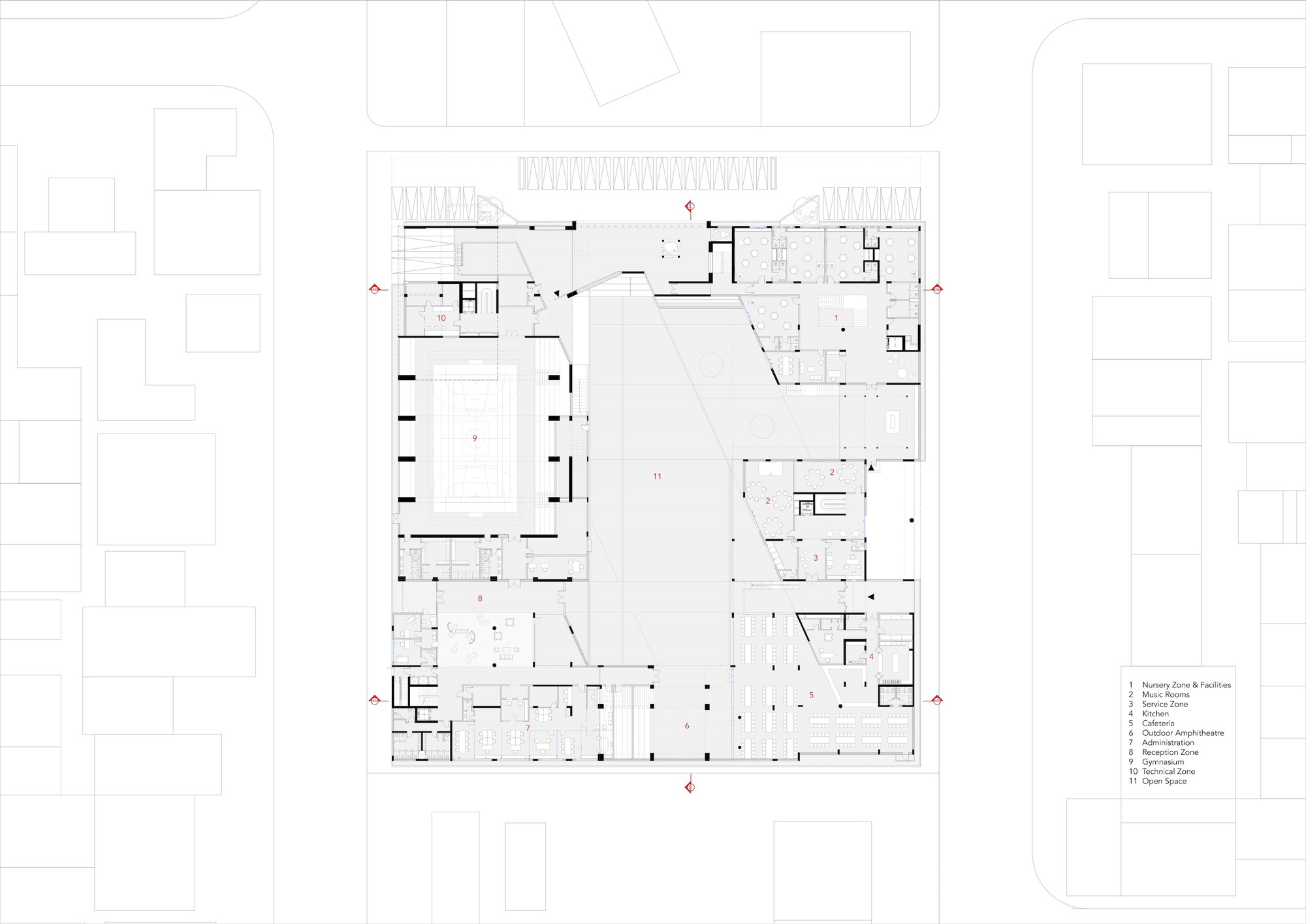 巴格达国际社区学校丨Studio Muduni-12