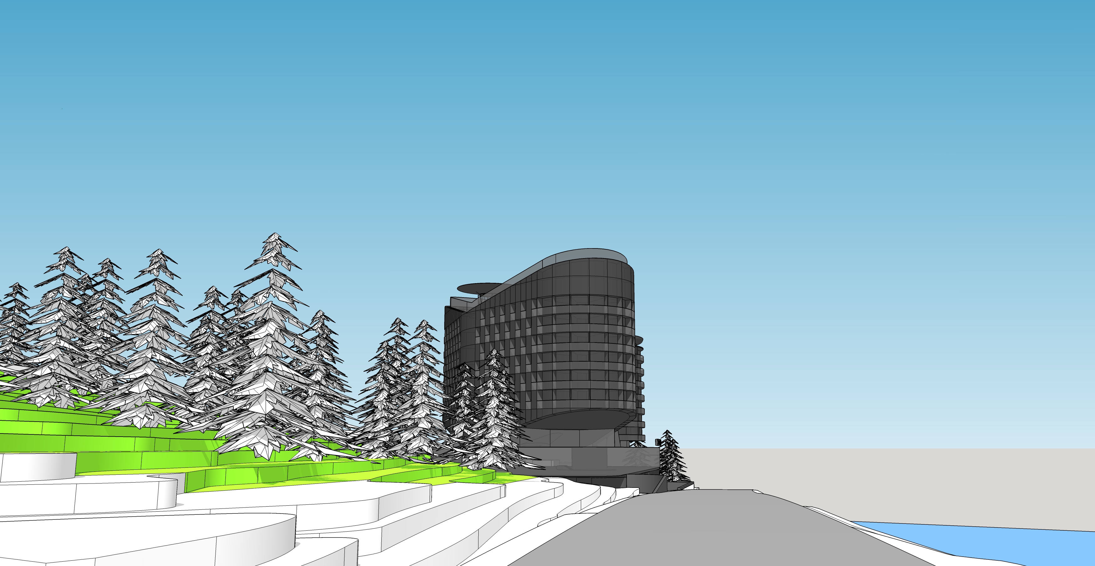 Гостиница. Эскизы.-18