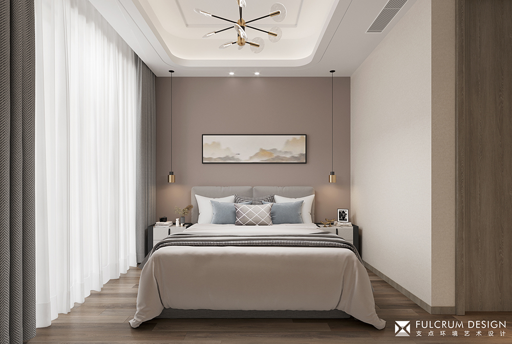 现代简约 · 光谷奥山府·支点设计·183㎡舒适宅邸-13