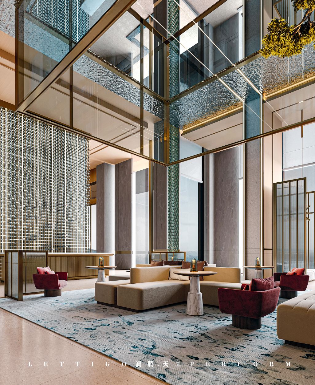 轻奢酒店大堂的空间艺术设计与商业的平衡-5