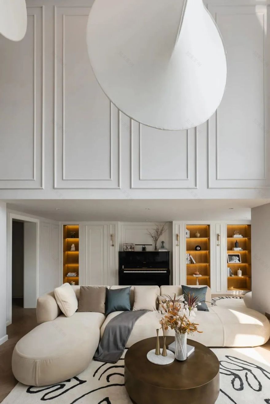 法式浪漫顶楼复式住宅-2