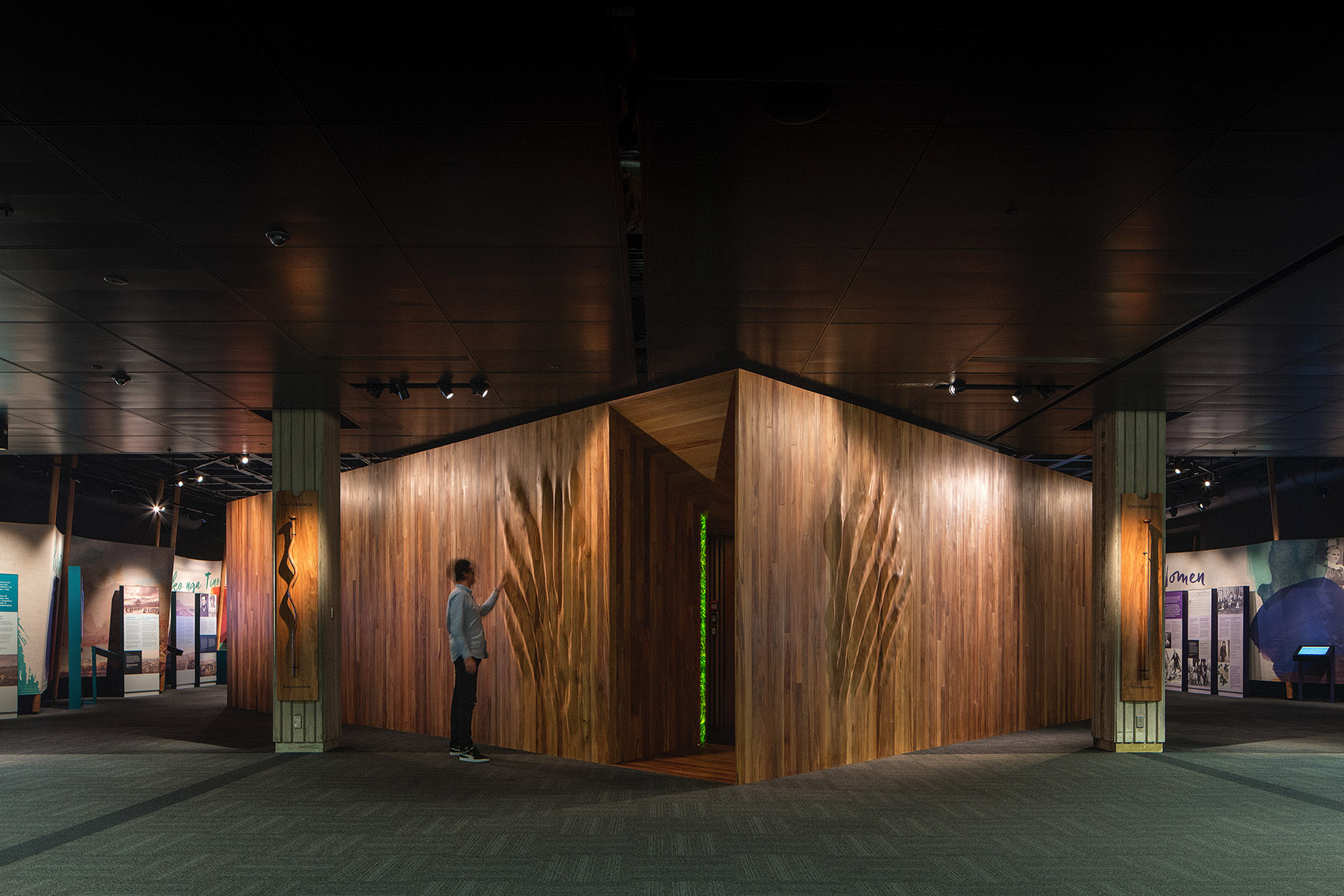 惠灵顿国家图书馆He Tohu展览空间丨新西兰丨Studio Pacific Architecture-9