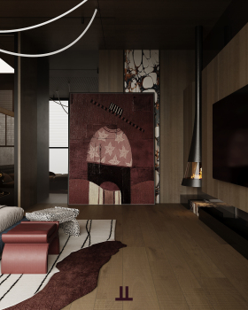 Luxury master bedroom suite design