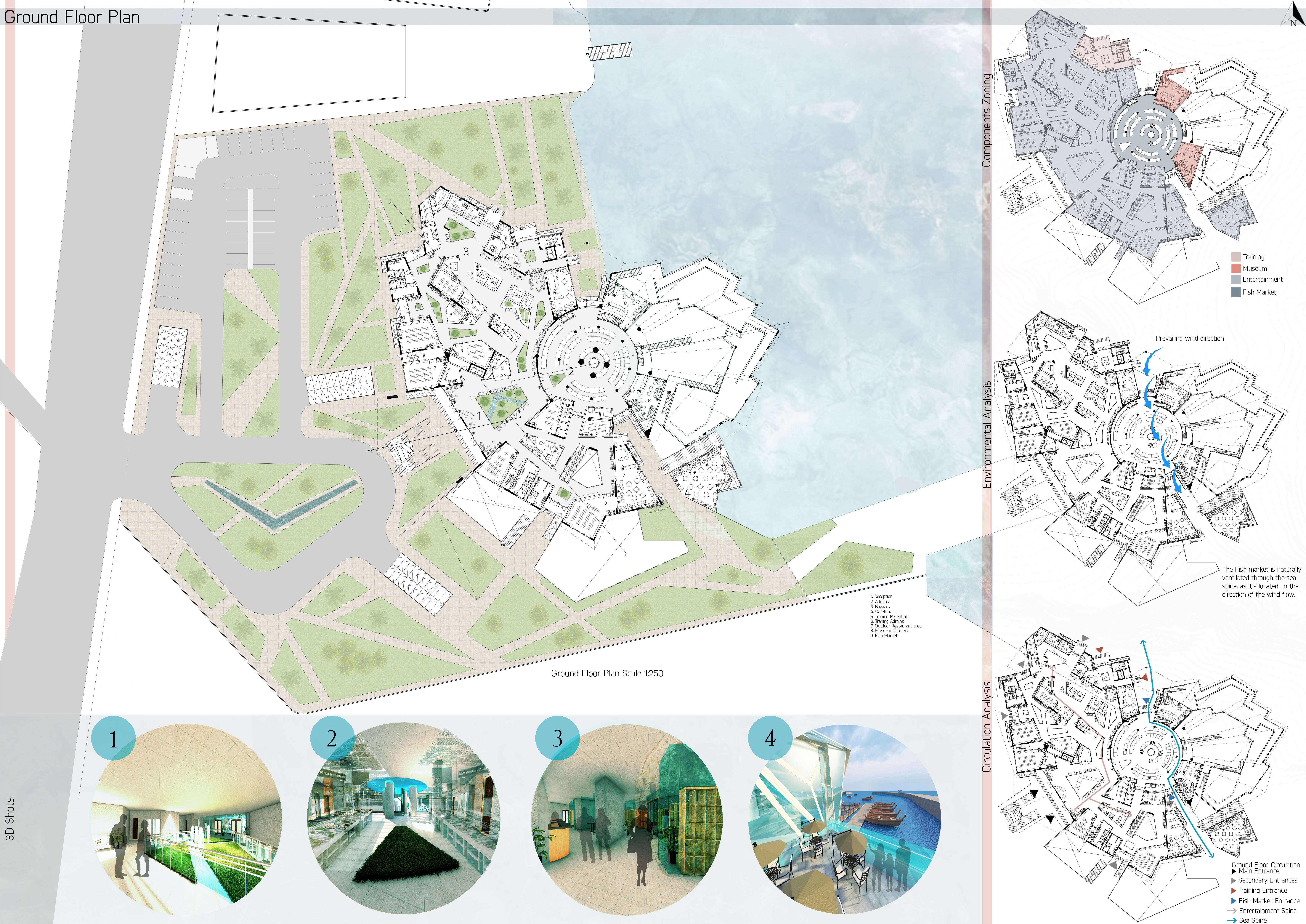 苏伊士市渔业综合区丨Architecture Graduation Project-14