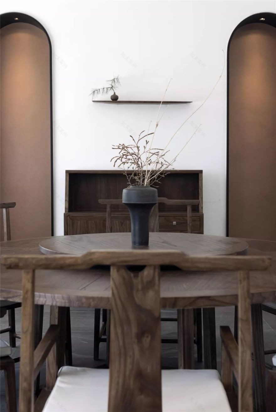 长城脚下素心京隐园,返璞归真品中式美学-45