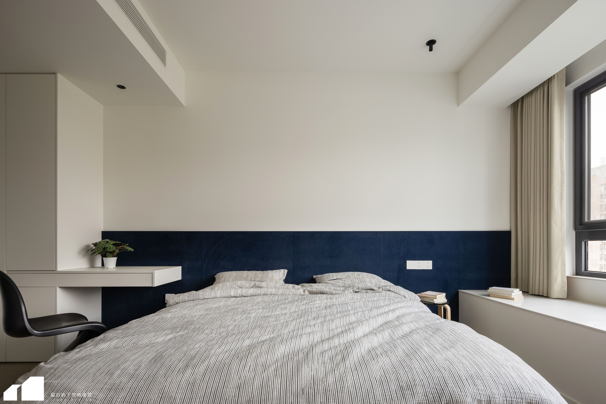 留白·私宅 ，浔岚 黑白灰的纯粹之美-17