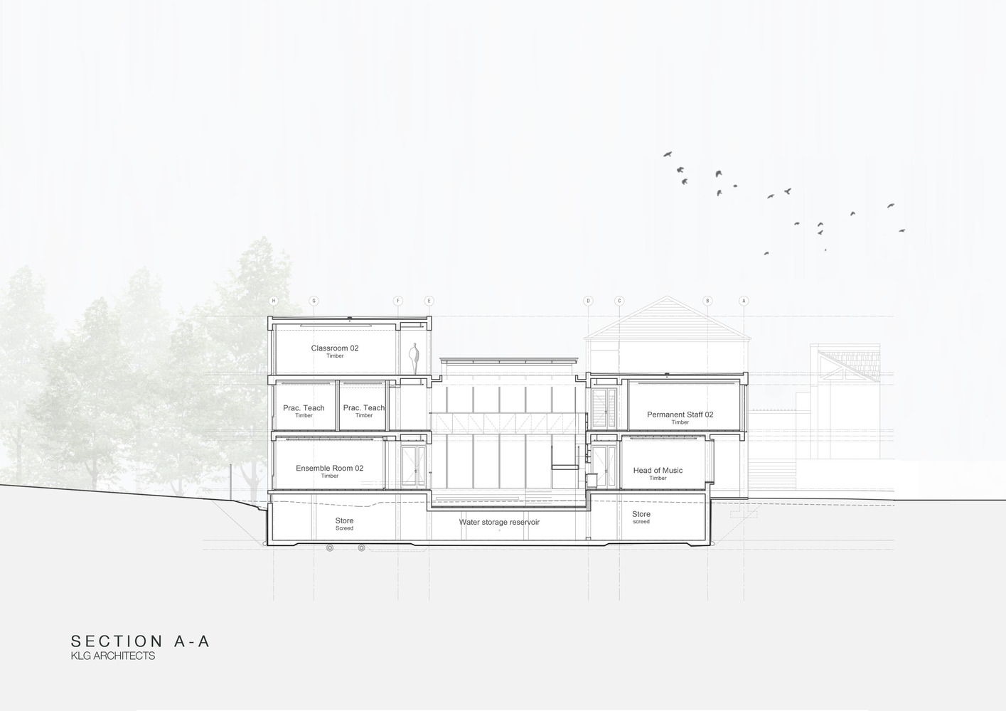 南非音乐学校的中庭扩建-26