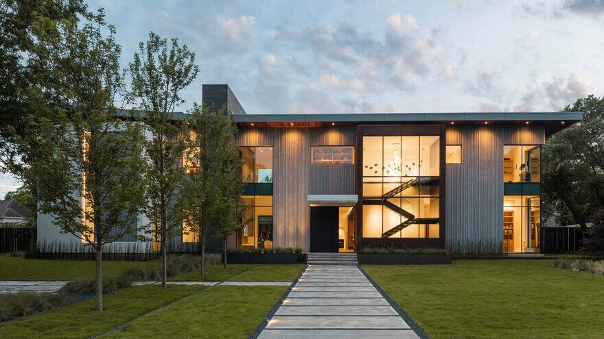 Taula House  多代同堂家庭住宅丨美国达拉斯丨M Gooden Design-2