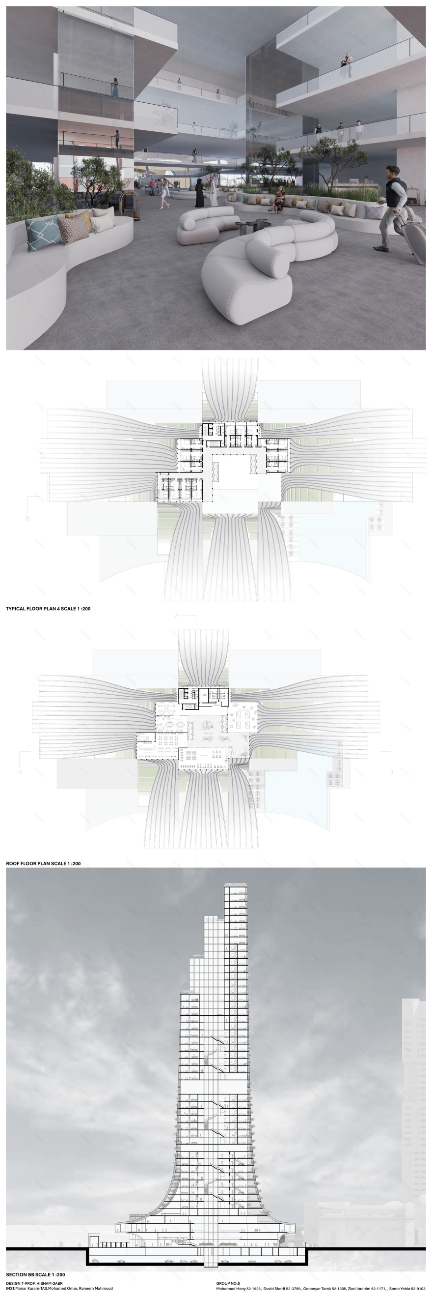 ASCENDRA - A Symbolic Cultural Skyscraper on the Nile-6