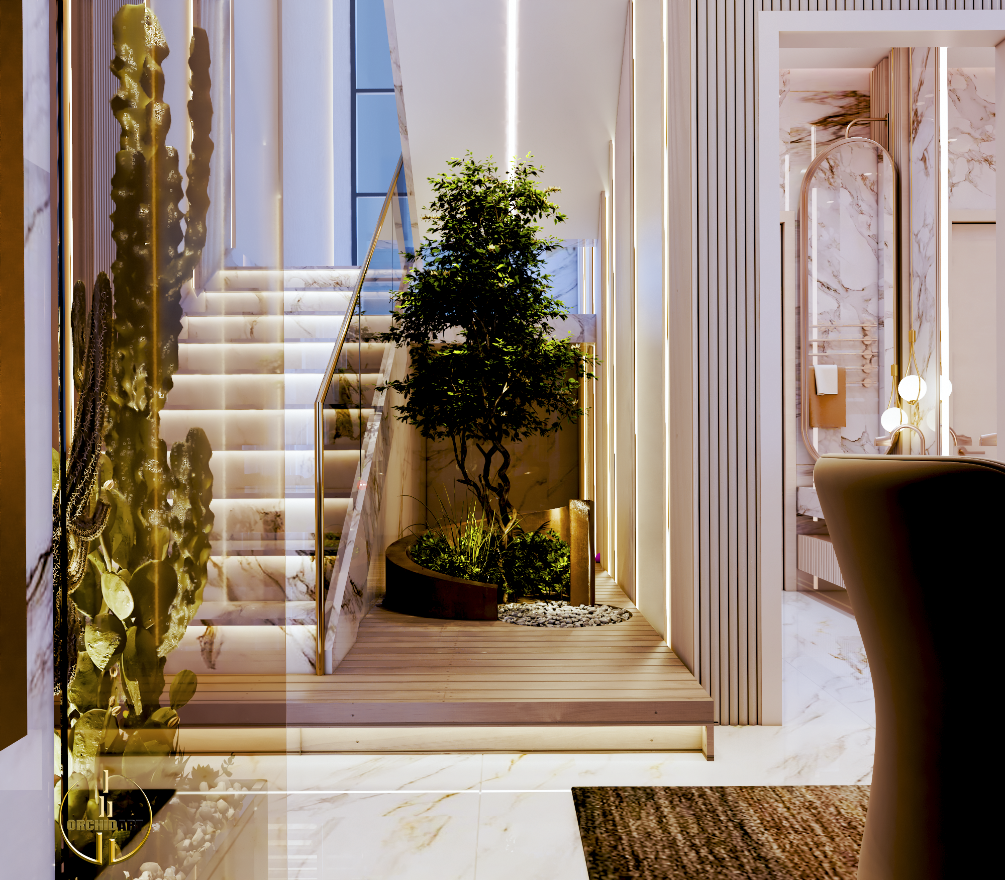 Dining room 室内设计丨阿联酋丨Amany Morsy-13