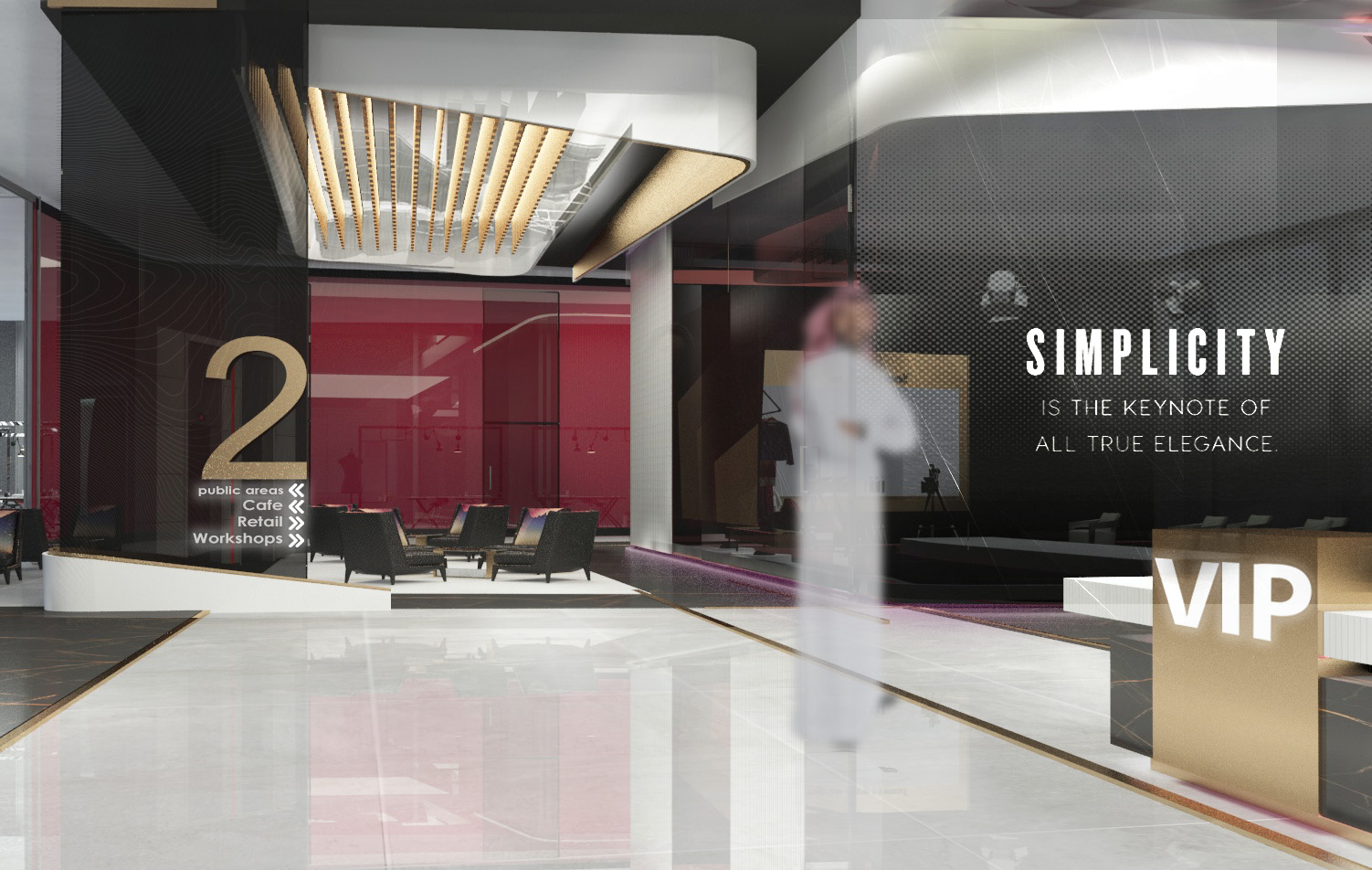 时尚中心丨沙特阿拉伯吉达丨Graduation Project-50