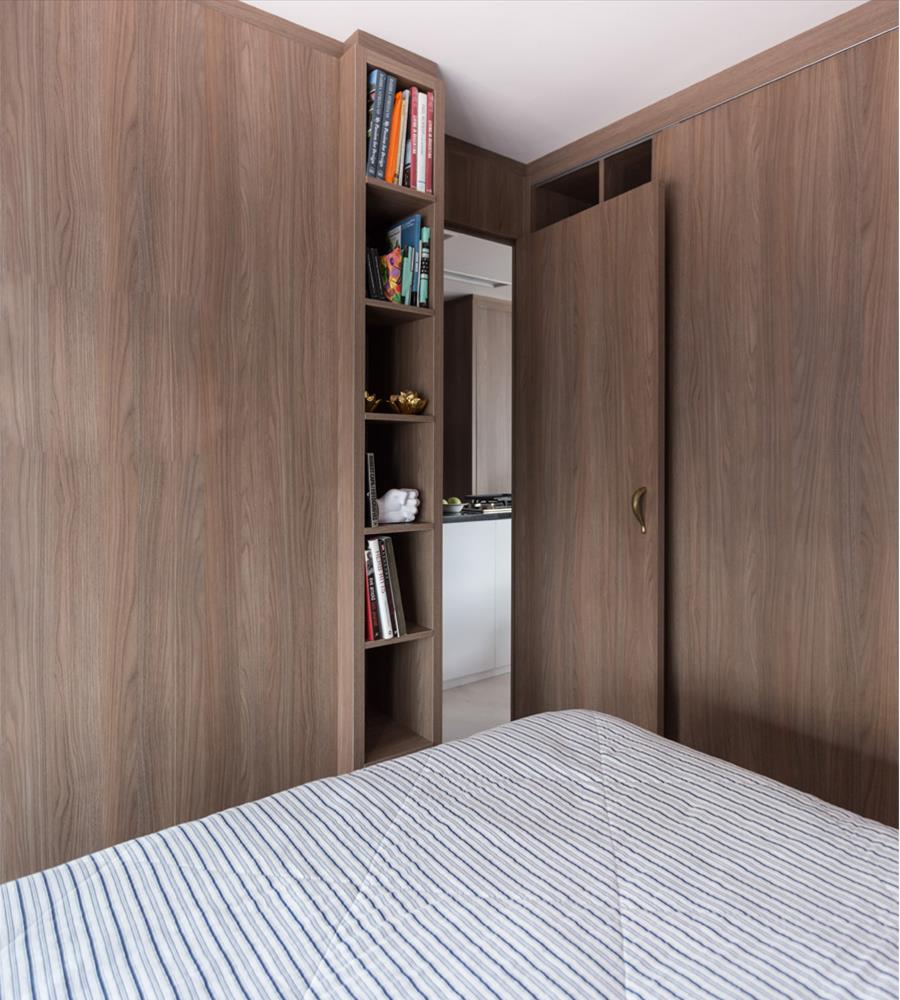 巴西小户型公寓改造，现代北欧风格设计引人注目-8