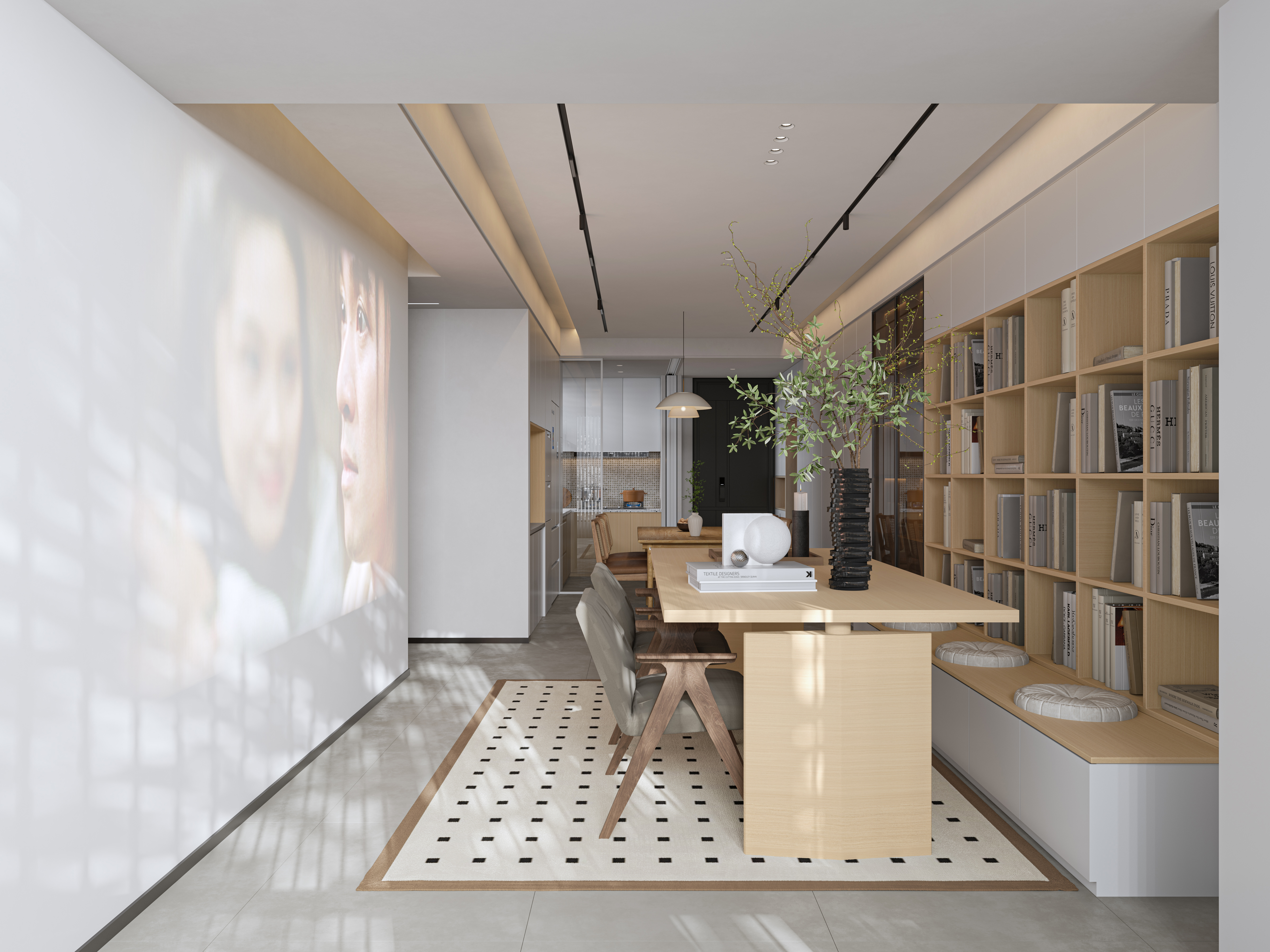 原木风去客厅化家装-0