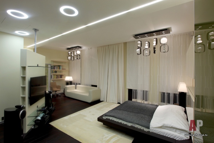 带全景窗的公寓室内设计丨Кулиш Дмитрий,Карпова Анна等-41