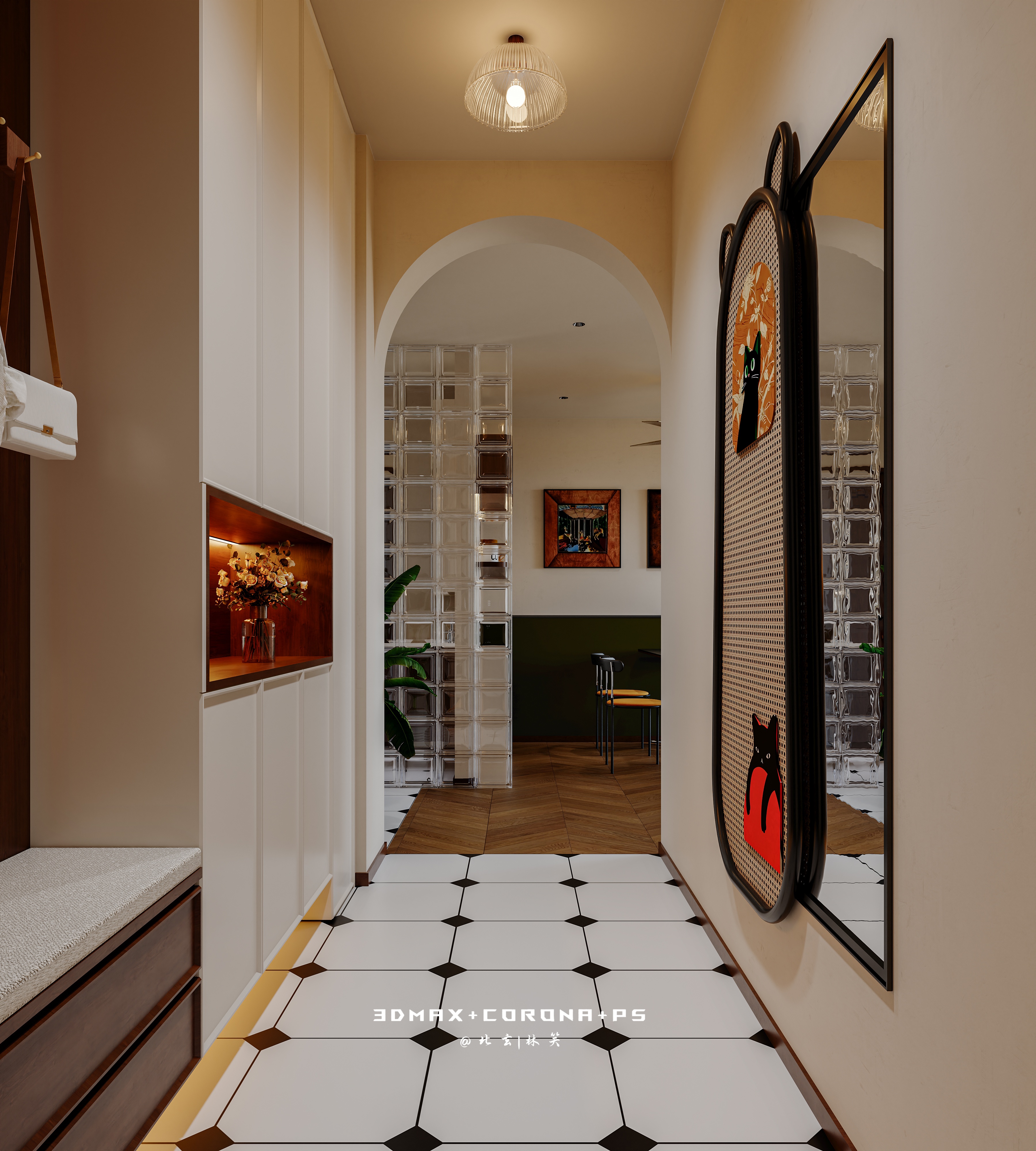 从旧时光里走来的家，中古风美学的沉浸式体验-2