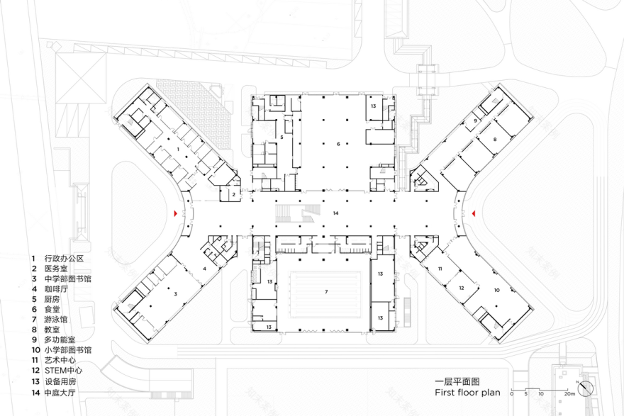 HIS杭州国际学校丨中国杭州丨line+建筑事务所,gad-102