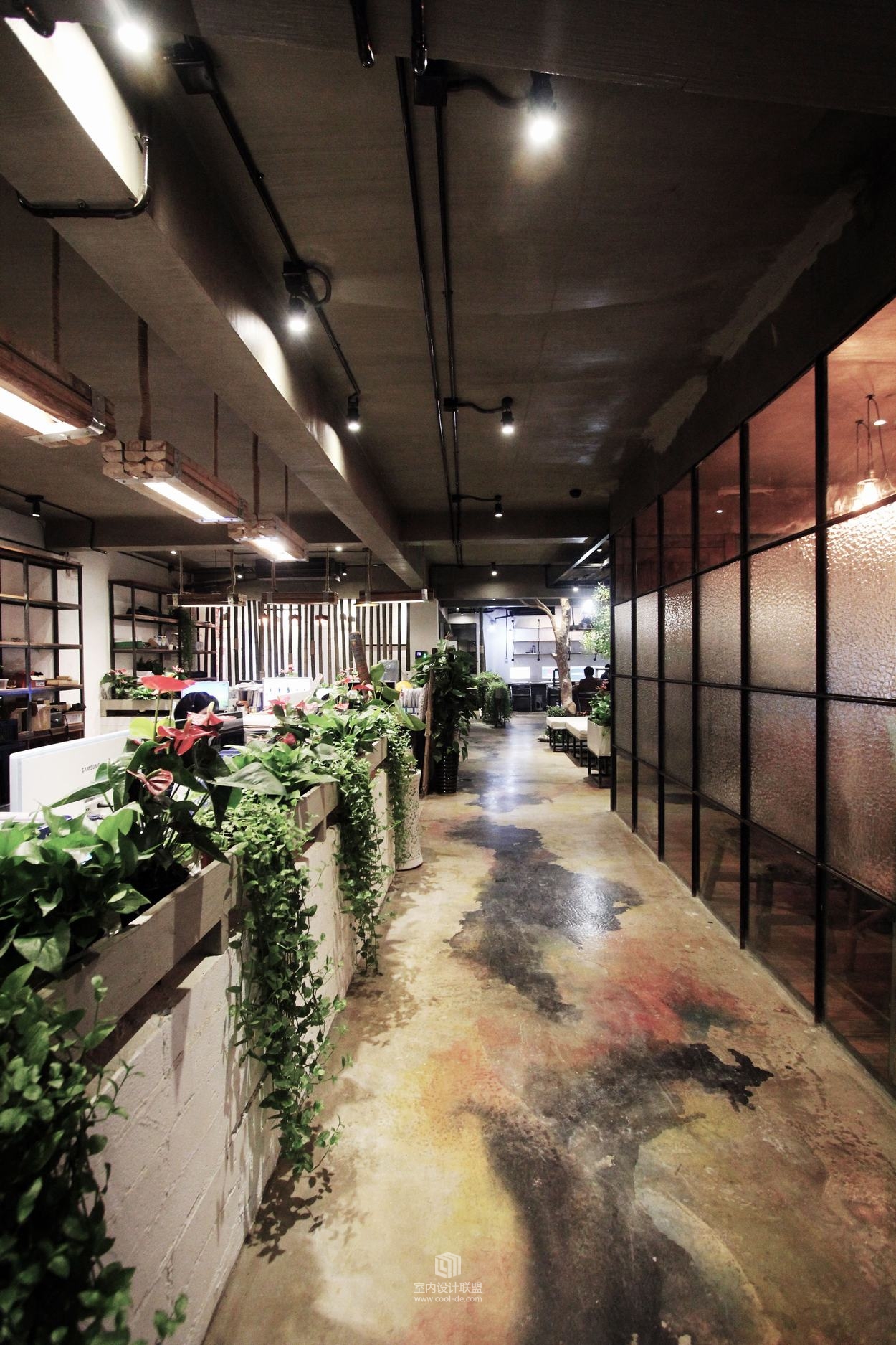 九门堂设计--广西南宁市一花一世界艺术生活馆办公休闲空间-13