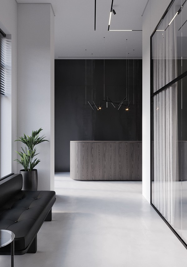 木质简约风办公空间设计-13