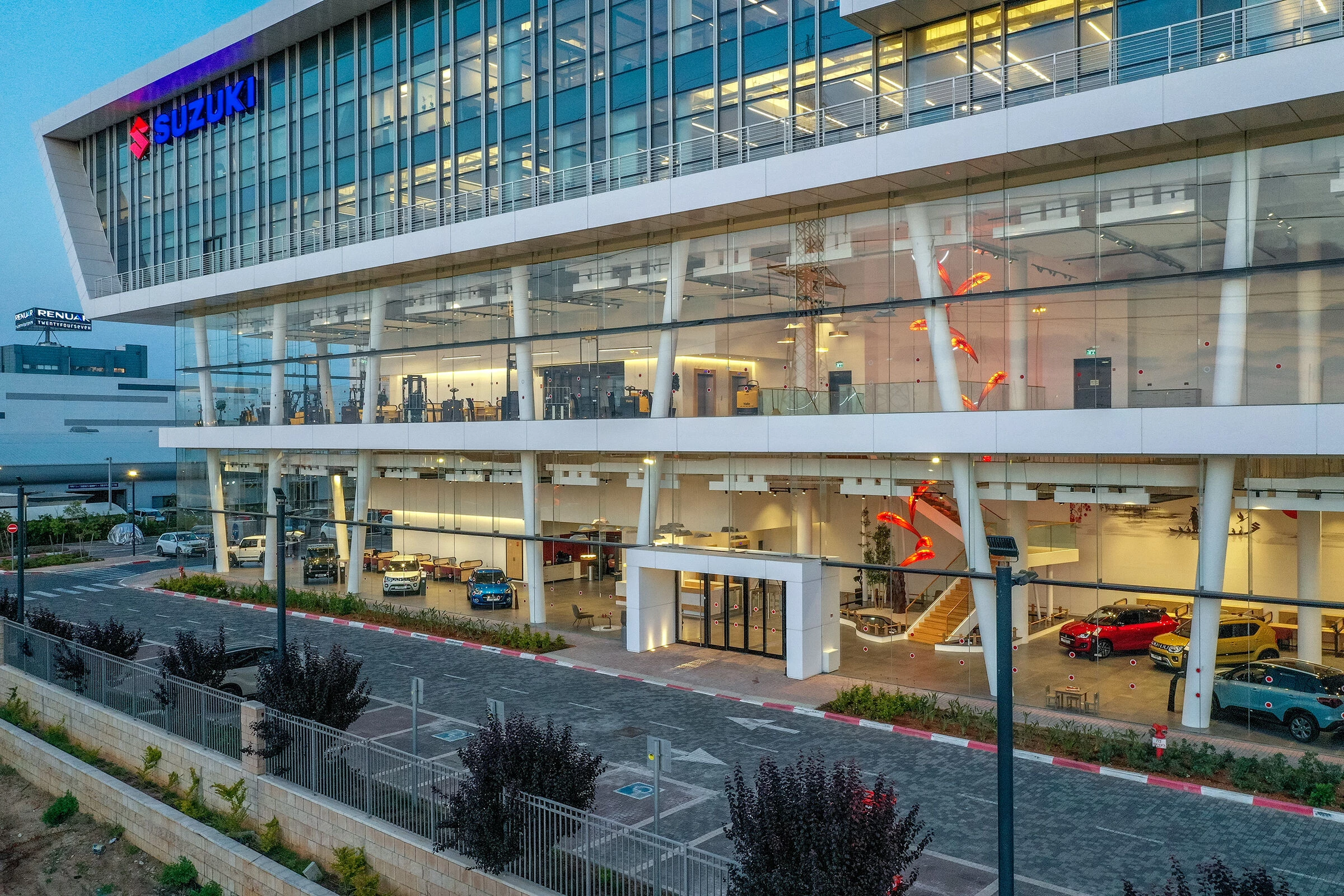 以色列铃木汽车物流中心及办公室-16