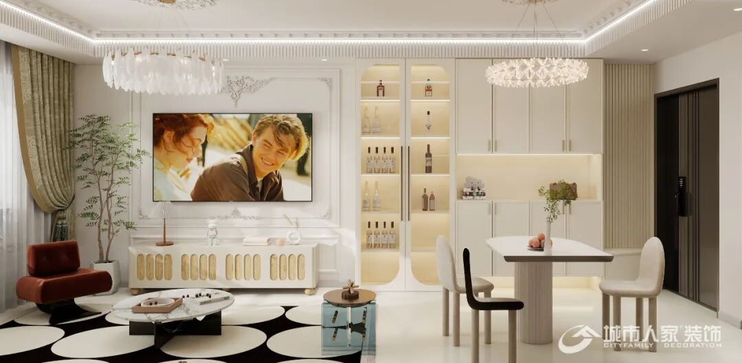 城市人家||城市之星113平米，法式奶油，把温柔装进生活角落-13