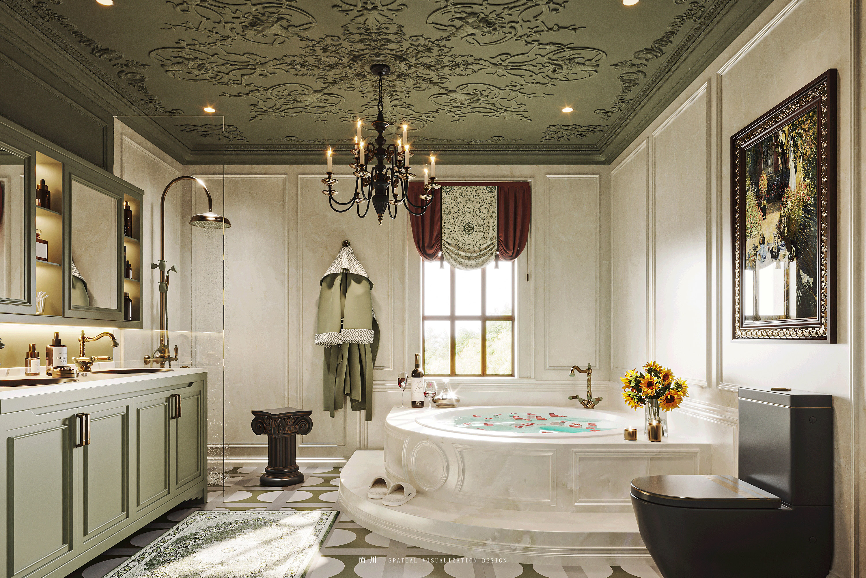 美式复古（壹）丨魔方空间设计-46