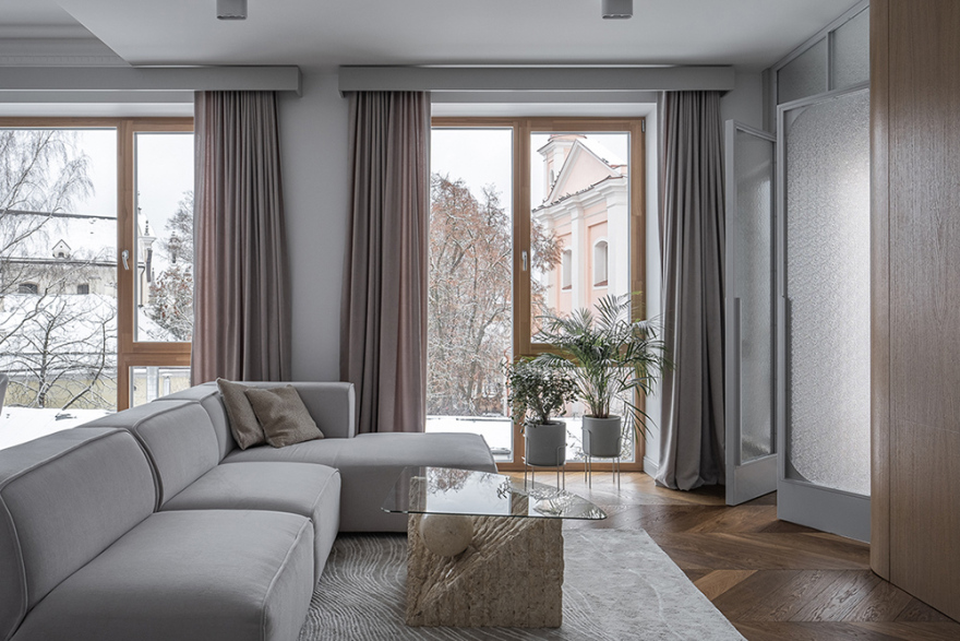 120平米公寓室内设计丨立陶宛维尔纽斯丨Kristina Pundė-19