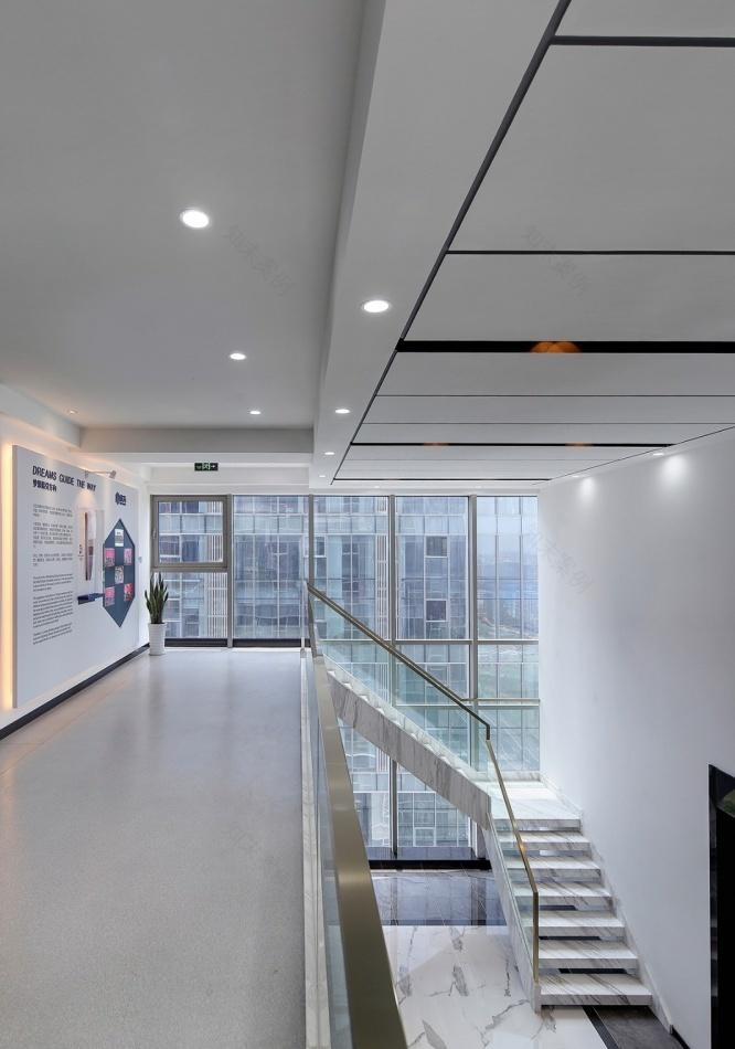 南京欣尚办公室设计 | 新中式奢华与大理石的完美结合-15