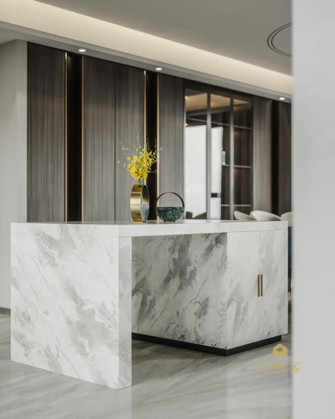 东方樾丨金螳螂·家安吉店-36