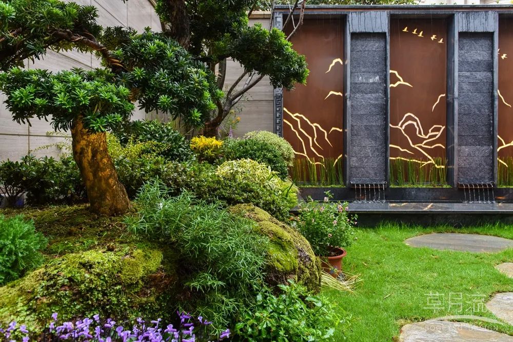 小空间庭院景观设计丨草月流景观-33