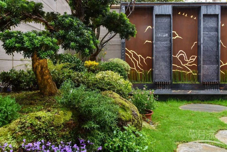 小空间庭院景观设计丨草月流景观-33