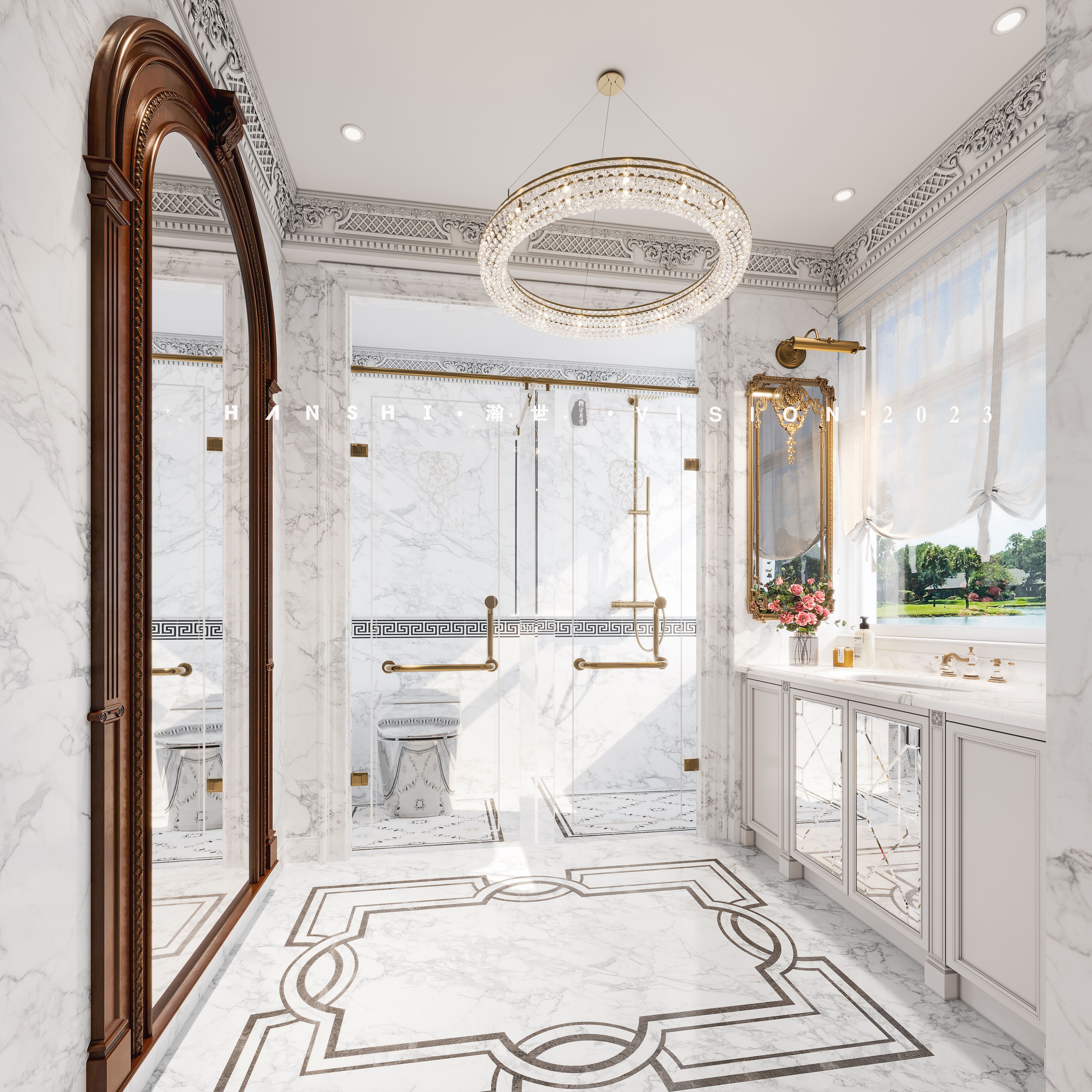 法式别墅-瀚世表现-8