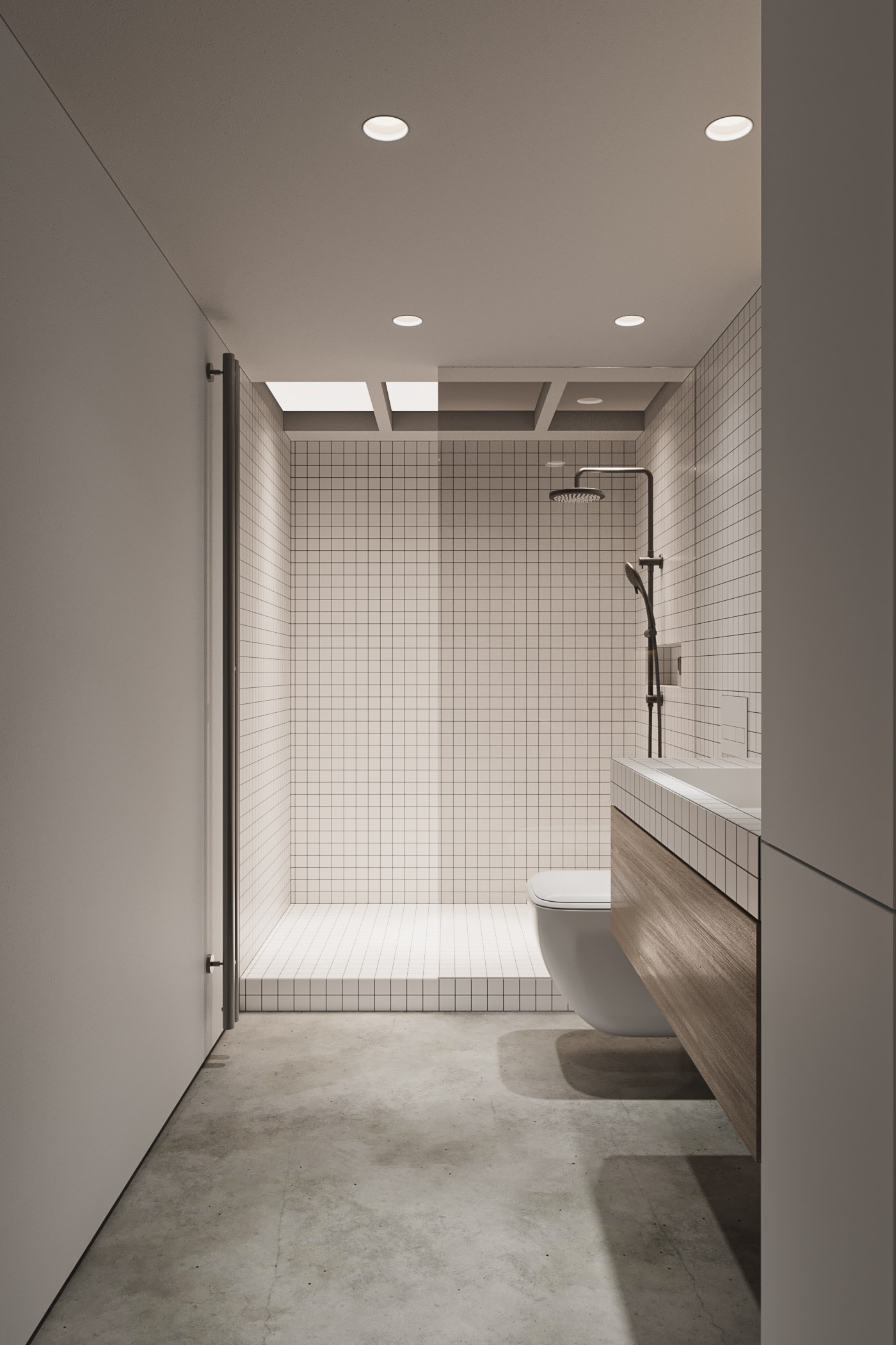 100㎡黑色系住宅设计 超有质感！-19