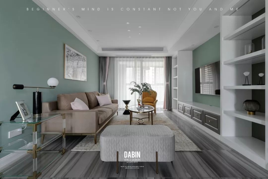 苏州华润凯旋门,莫兰迪色打造的低调华丽空间-14