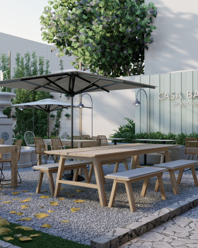 CAFETERIA EN VIVIENDA PATRIMONIO 外摆