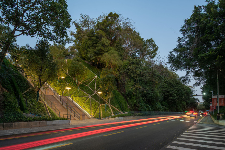 华南理工大学(五山校区)百步梯两侧边坡修缮加固工程,广州 / 华南理工大学建筑设计研究院有限公司,环境艺术设计一所-43