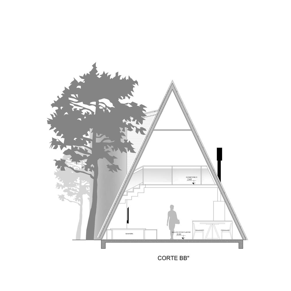 巴西 Pinto Bandeira 自然景观中的 La Pinta Chalets-42