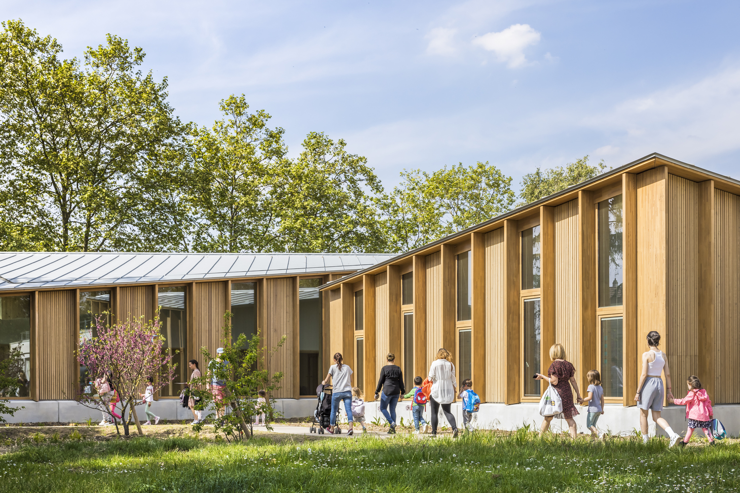 法国 Conflans-Sainte-Honorine 休闲中心与小学扩建项目-27