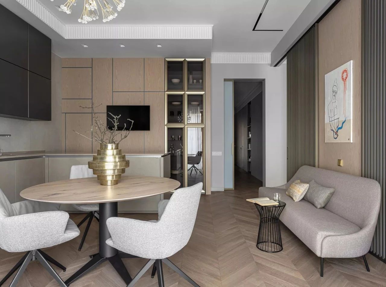 130㎡三口之家传统雅致舒适大宅丨Nadezhda Gordeeva-18