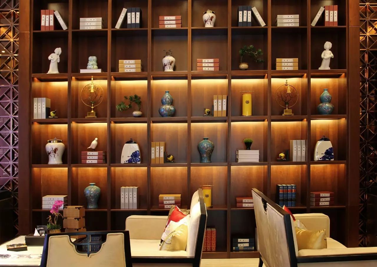 《DARRY作品》传统东方元素与现代元素的对比融合，乐清府售楼中心-18