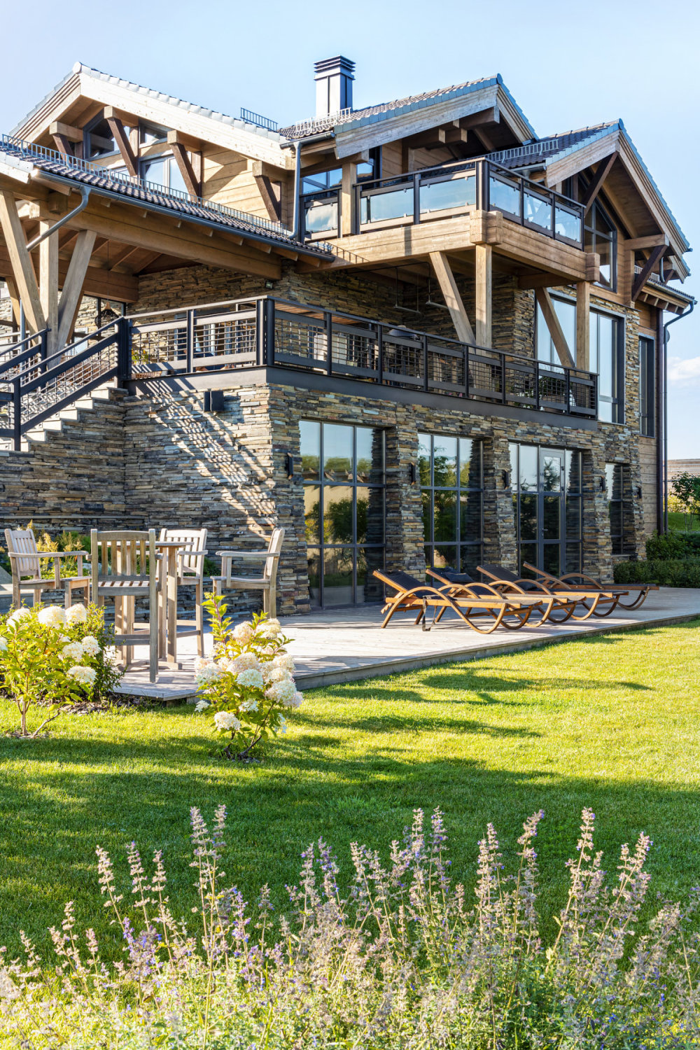 莫斯科河畔的斯堪的纳维亚风情别墅丨俄罗斯莫斯科丨伊琳娜·舍甫琴科（Irina Shevchenko）-0