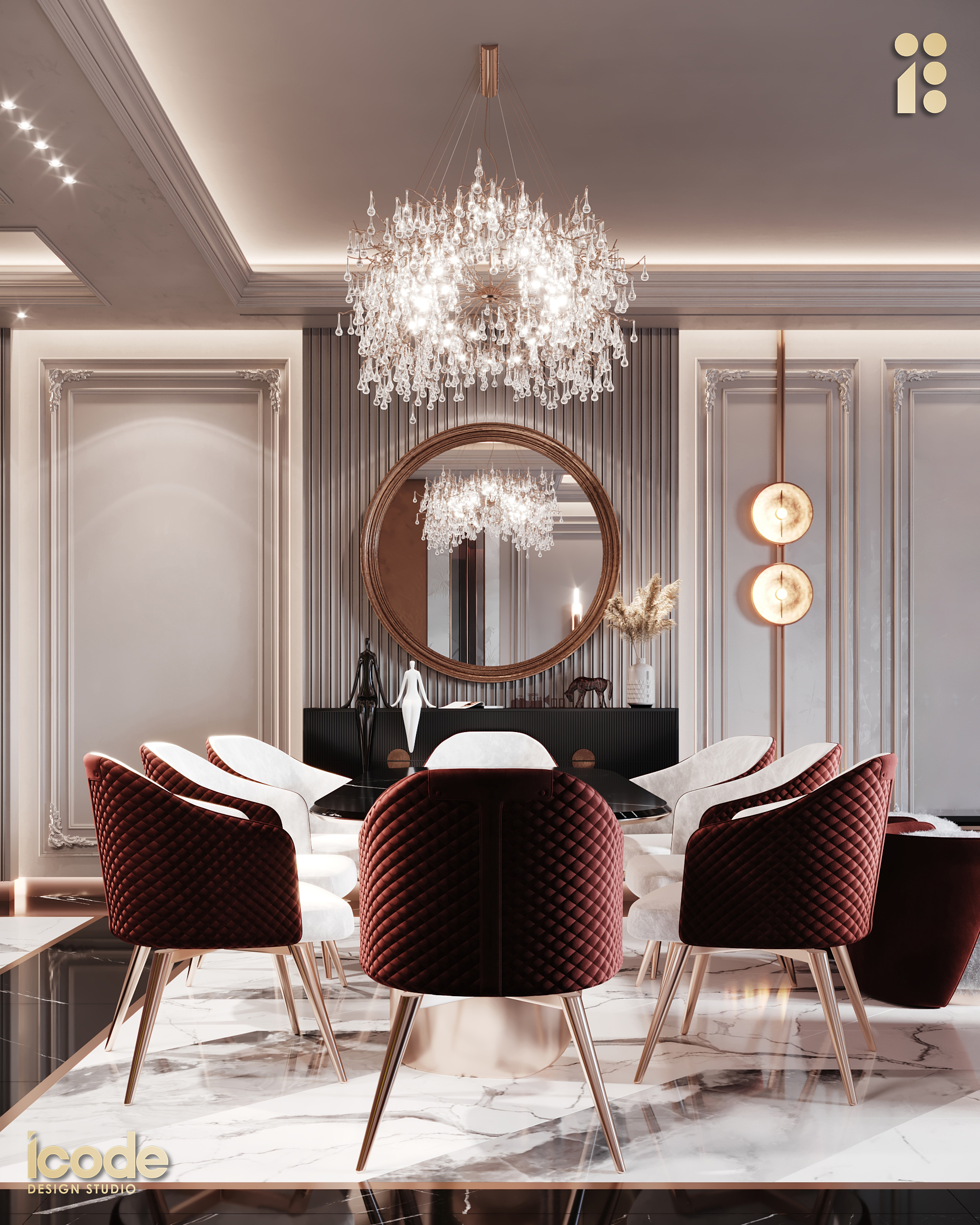 ICODE DESIGN STUDIO 豪华接待室设计-14