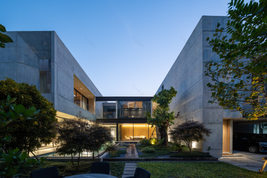 泰国 Baan Akard Yen 住宅丨泰国曼谷丨Studio Krubka-20