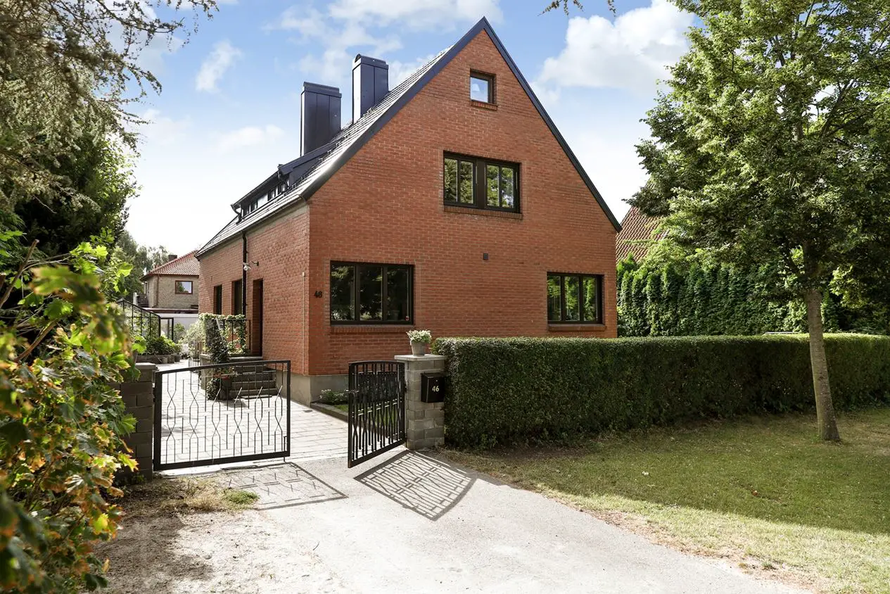 30 年代瑞典风格魅力之家,绿意盎然 garden house-28