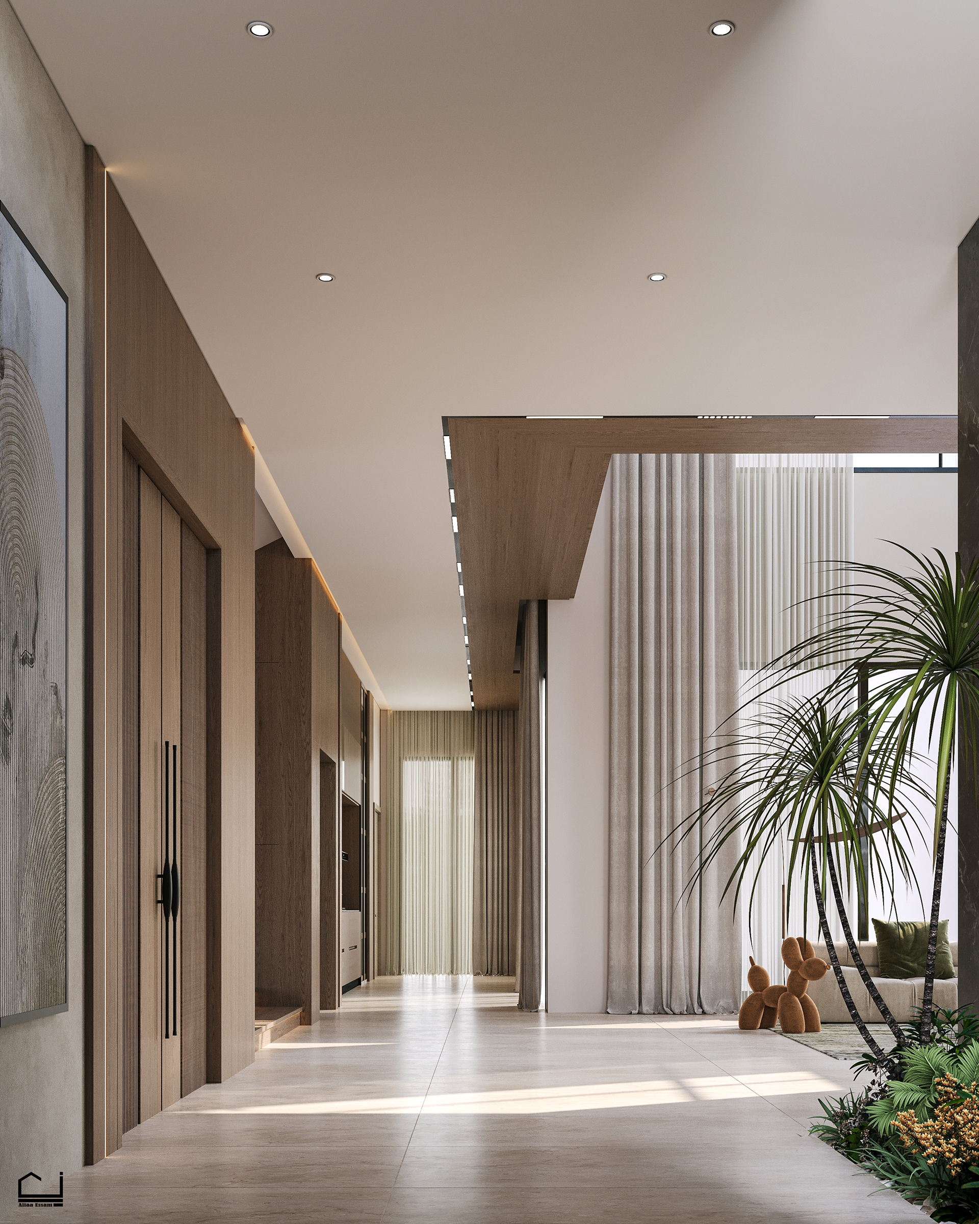 现代大厅丨阿联酋丨Aliaa Essam-0