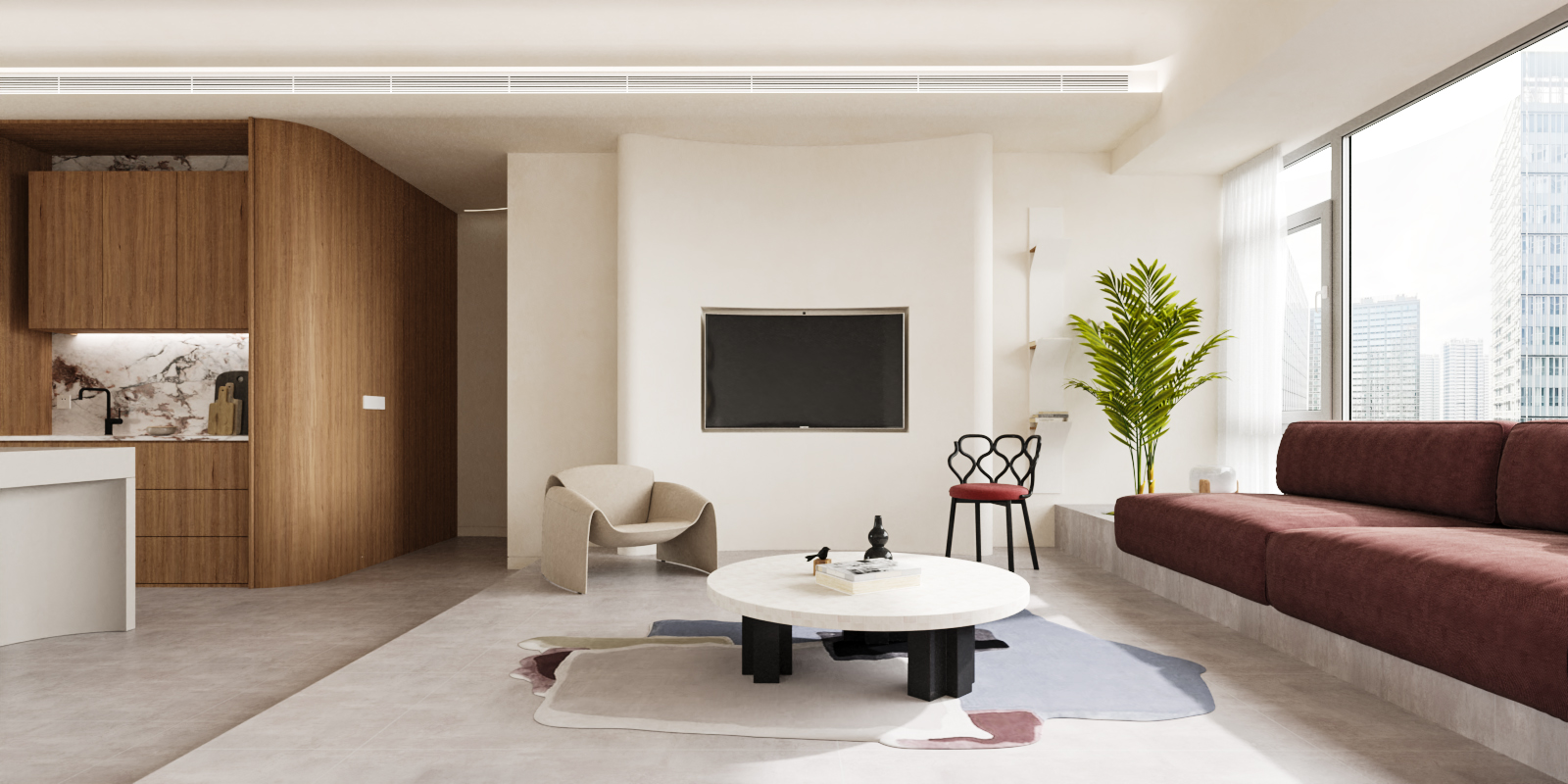 层次流动的感受空间-0