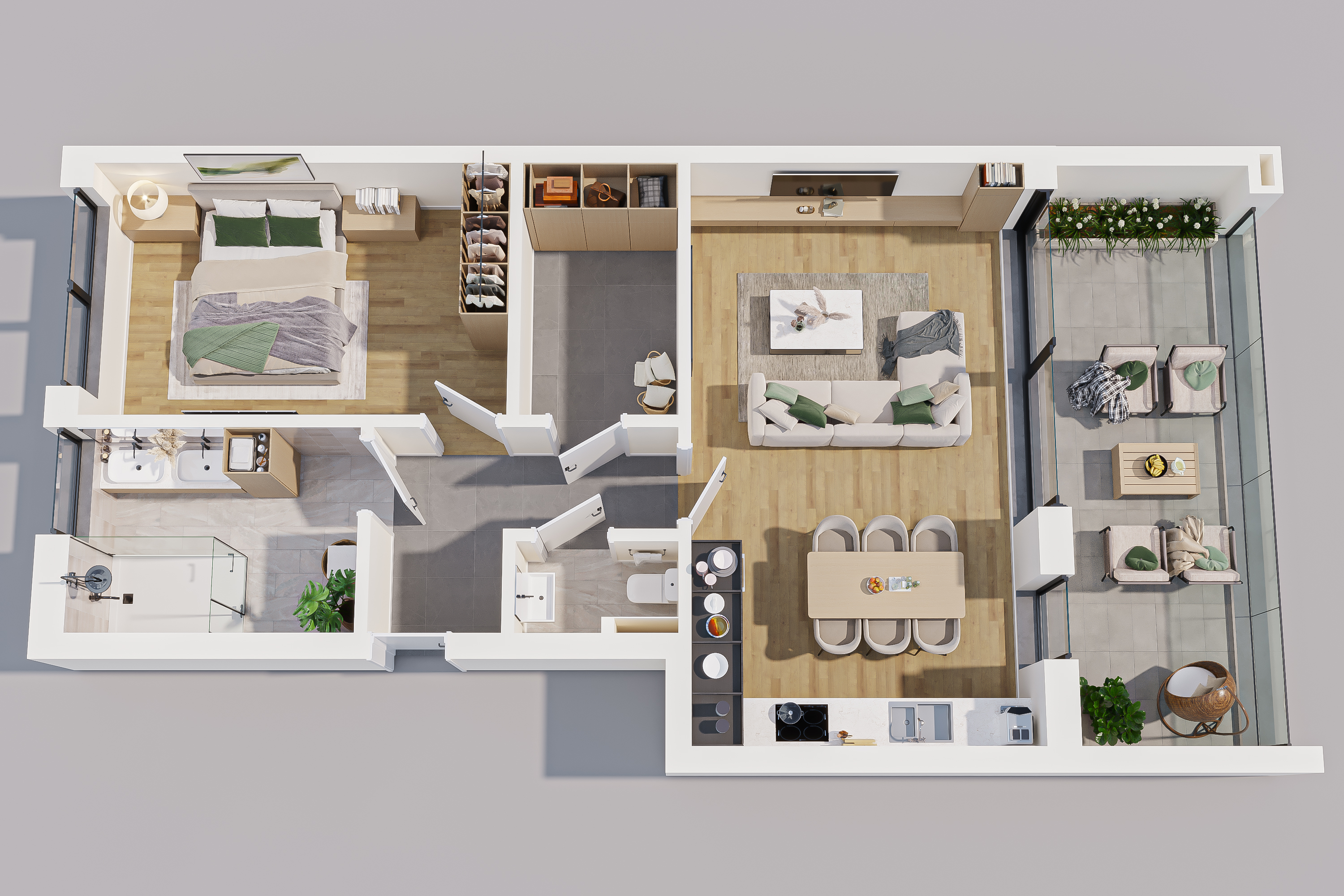 室内设计与 3D 平面图-4