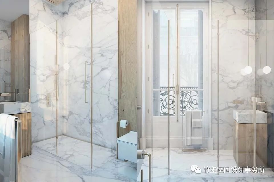 优雅轻奢的私宅设计丨竹墨空间设计事务所-30