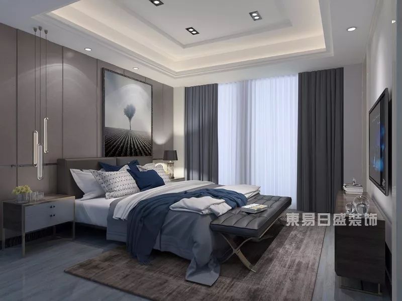 【东易设计】王文杰作品 • 大华观止500㎡港式轻奢风别墅-36